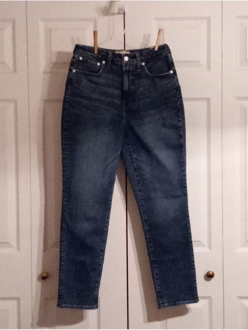 NWT Madewell Curvy Perfect Vintage Jeans, Manorford Wash: Instacozy, US 27 - Picture 12 of 15